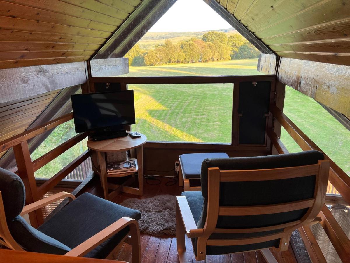 Loch Aweside Forest Cabins Dalavich Bagian luar foto